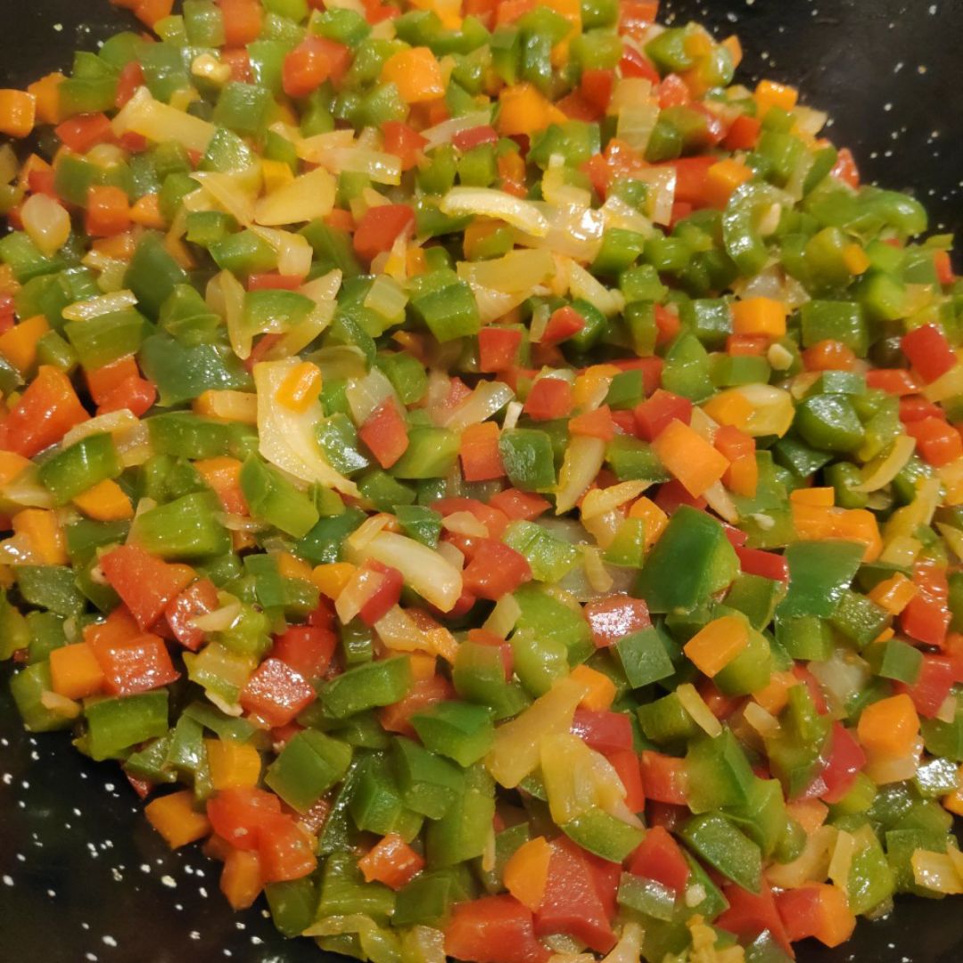 Arroz caldoso con pollo y verduras Paso 3 Arroz caldoso con pollo y verduras Paso 3