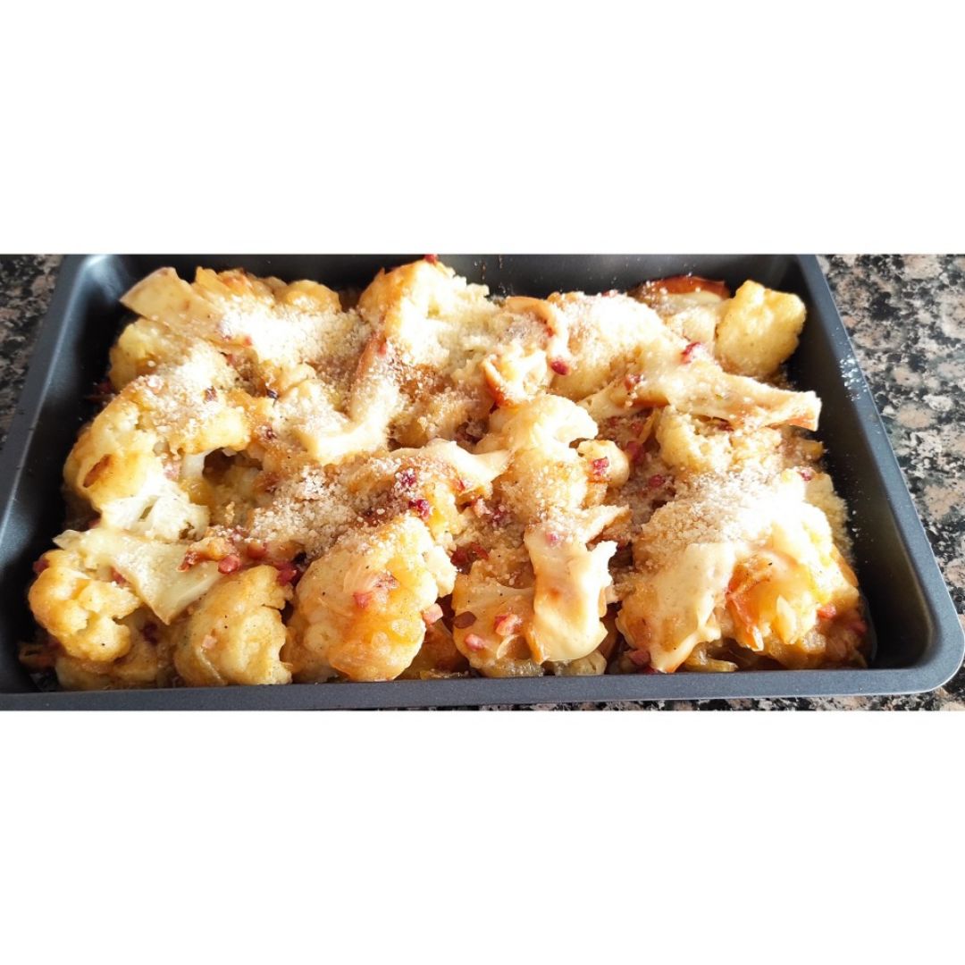 Coliflor gratinada Coliflor gratinada