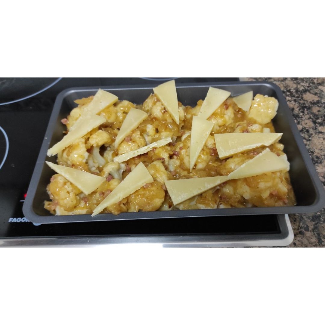 Coliflor gratinada Paso 3 Coliflor gratinada Paso 3
