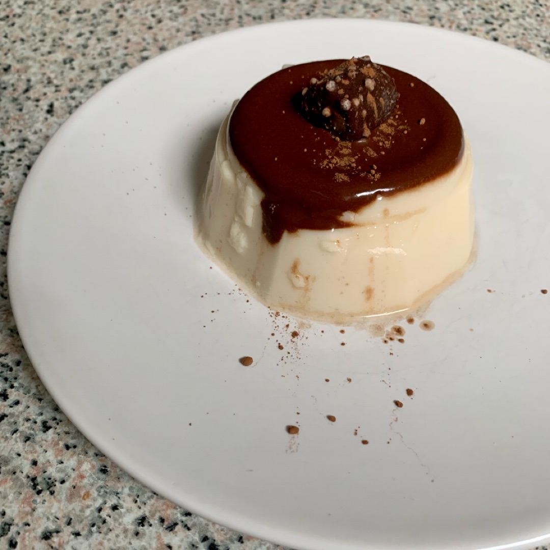 Flan proteico vainilla Paso 4 Flan proteico vainilla Paso 4