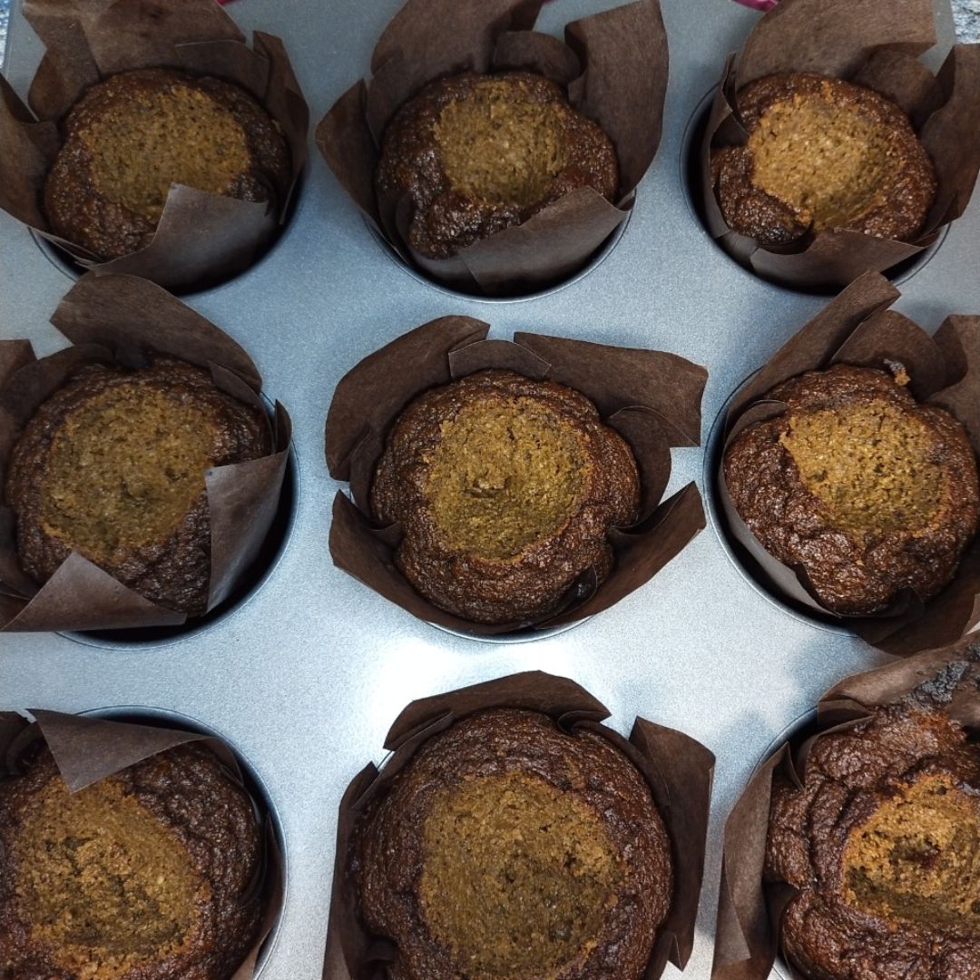 Muffins de chocolate rellenos 😍 Paso 2 Muffins de chocolate rellenos 😍 Paso 2