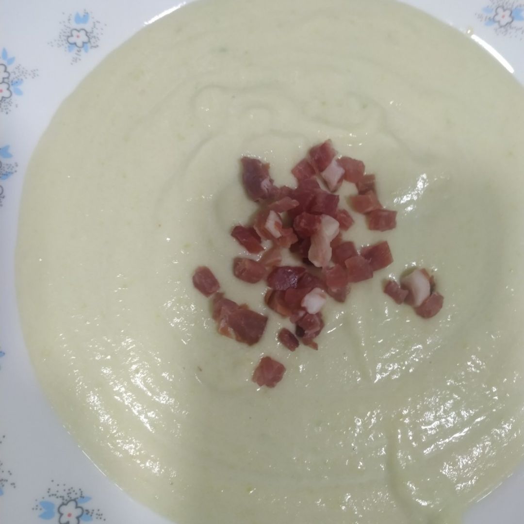Crema de calabacín Paso 3 Crema de calabacín Paso 3