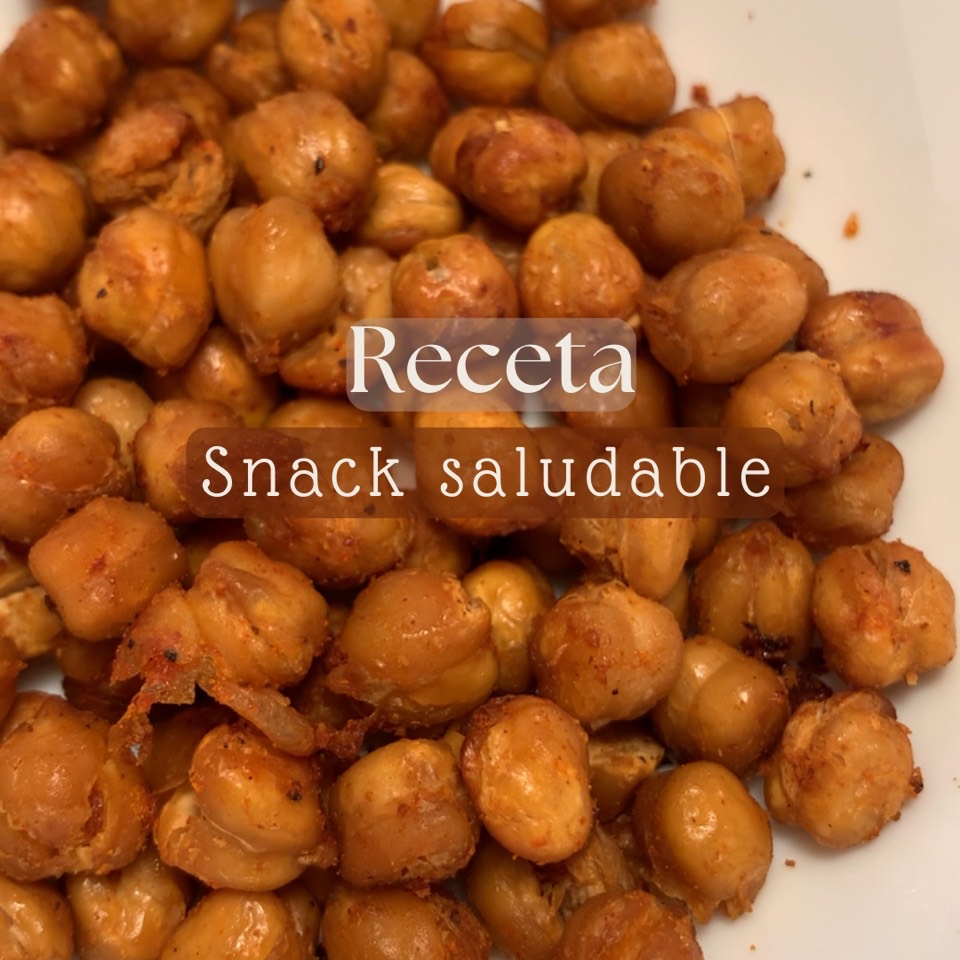 Garbanzos crujientes snack