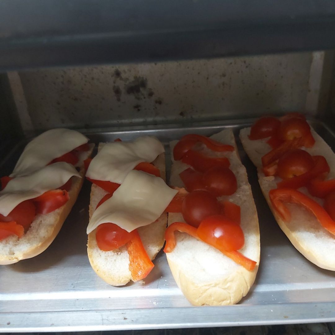 Sandwitches al horno