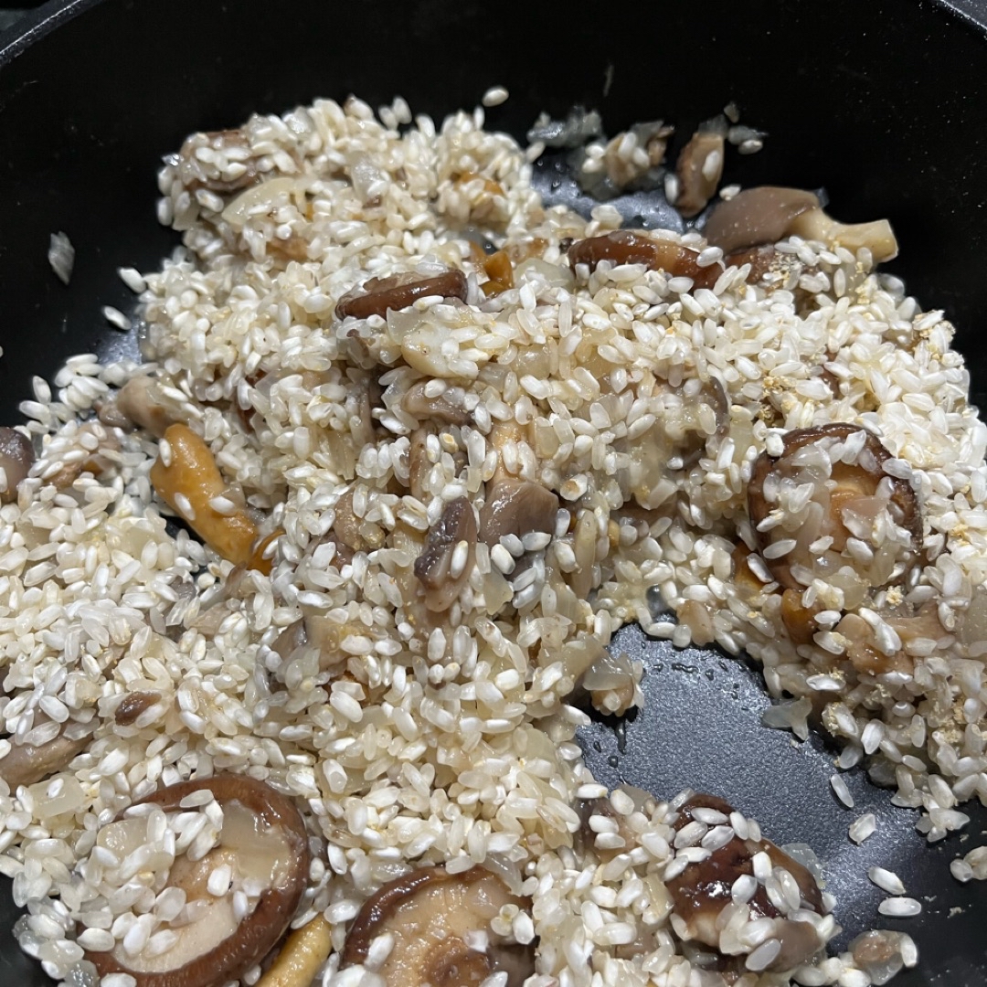 Risotto de setas 🍄 Paso 3 Risotto de setas 🍄 Paso 3