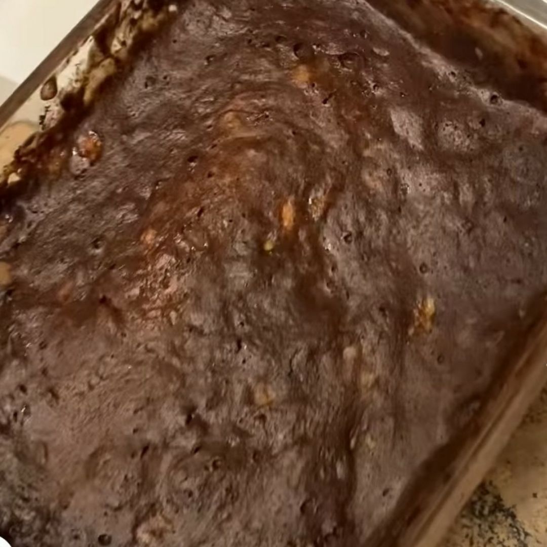 Brownie al microondas Brownie al microondas