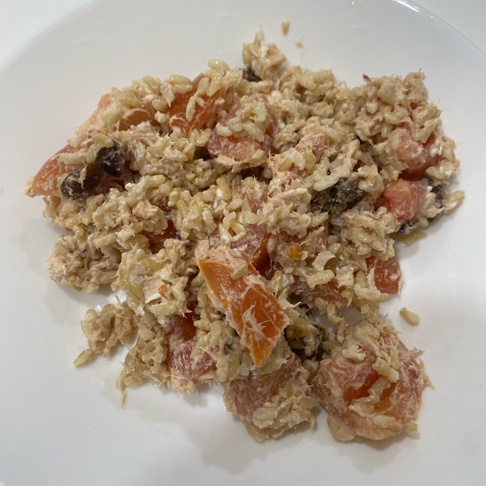 Ensalada de arroz integral Ensalada de arroz integral