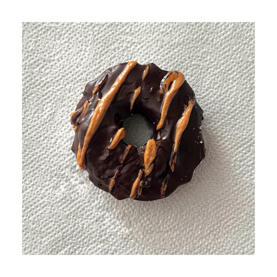 Donuts saludables de plátano y matcha Donuts saludables de plátano y matcha