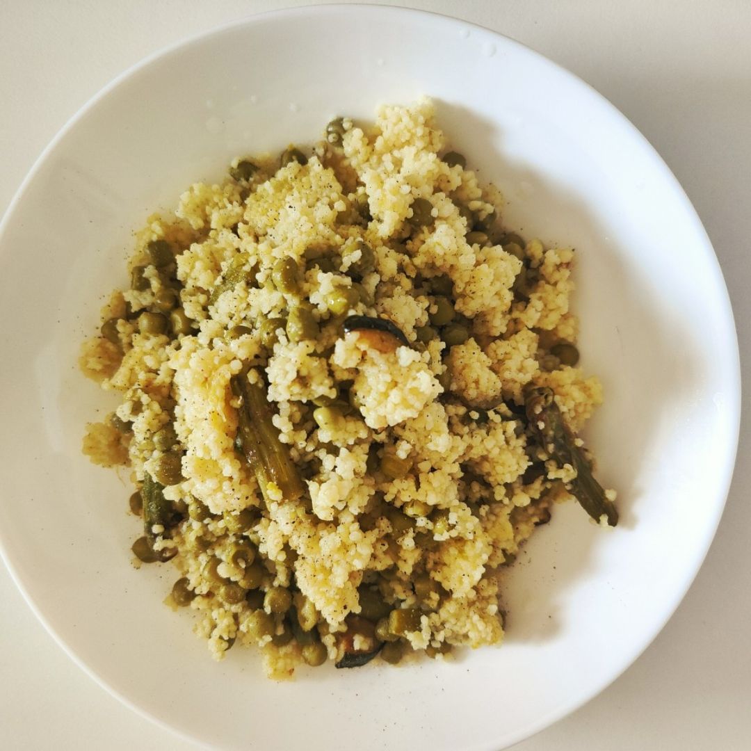 Cous cous de verdes 🪴💚☘️ Cous cous de verdes 🪴💚☘️
