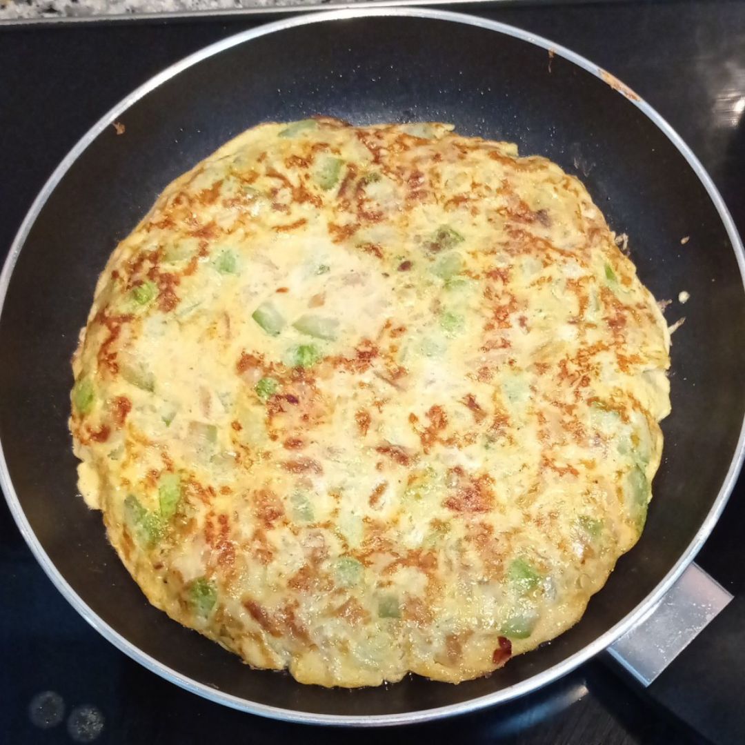 Tortilla de calabacín Tortilla de calabacín