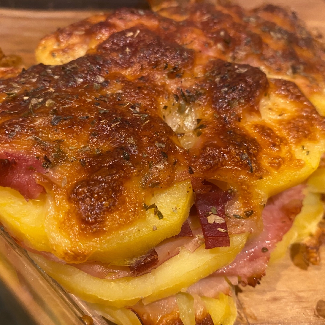 Pastel de patata cocida Pastel de patata cocida