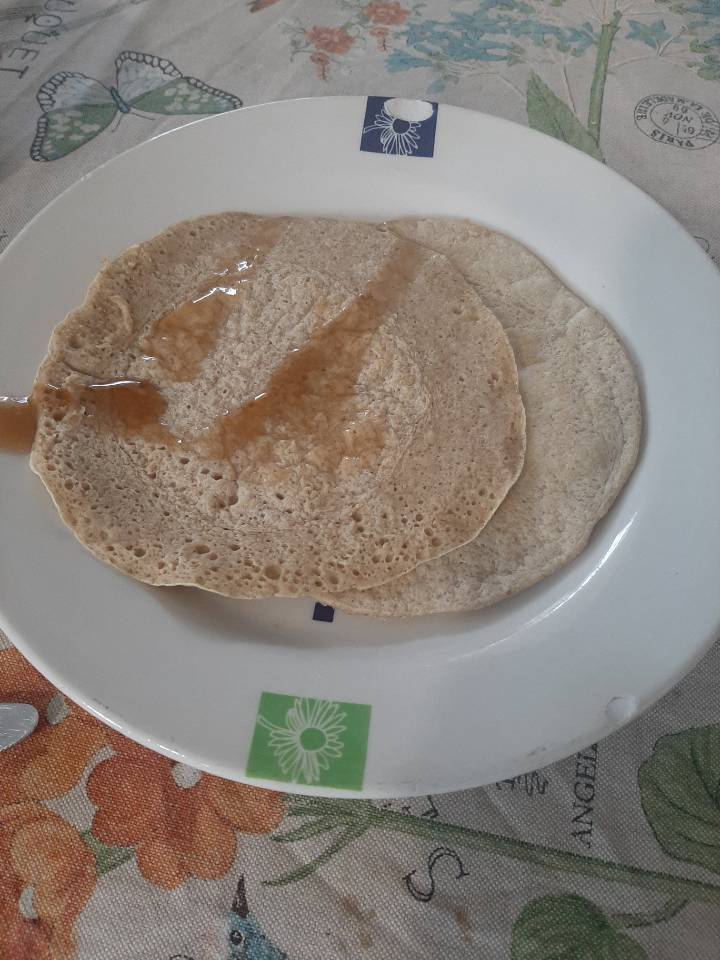 Tortitas avena y claras Tortitas avena y claras