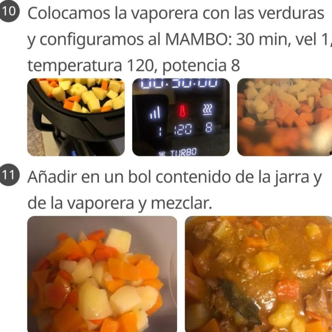 Pavo estofado con verduras Paso 0 Pavo estofado con verduras Paso 0