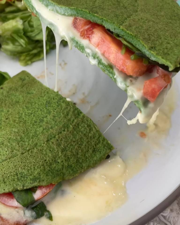 Omelette de espinacas Omelette de espinacas
