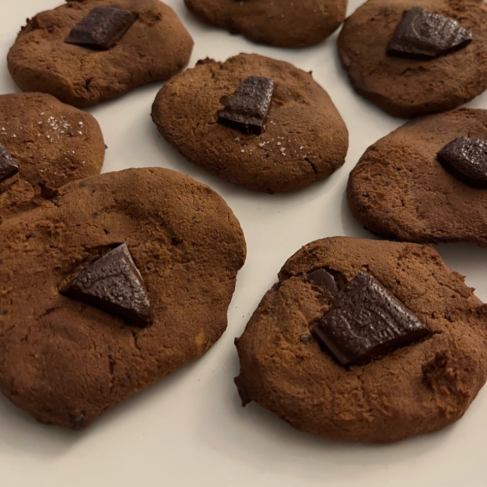 Galletas de garbanzo y chocolate Galletas de garbanzo y chocolate
