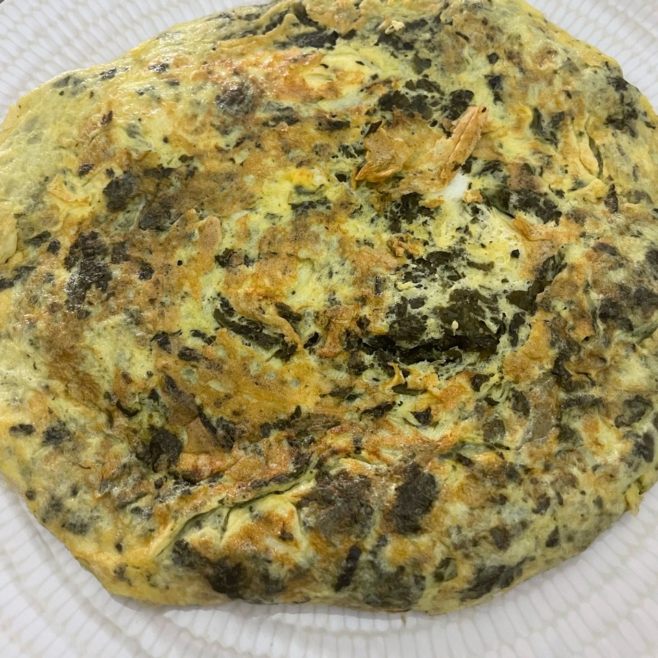 Tortilla de espinacas Tortilla de espinacas
