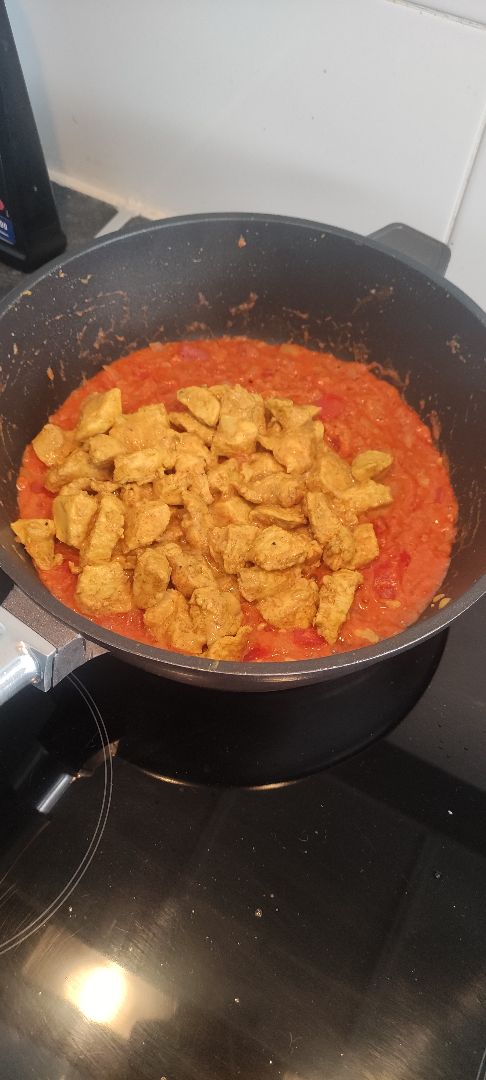 Butter chicken Paso 4