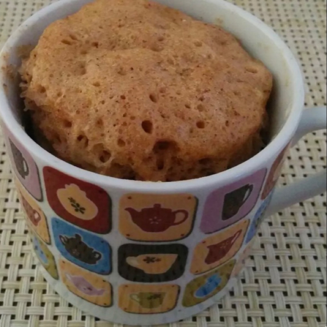 Mug cake de manzana Mug cake de manzana