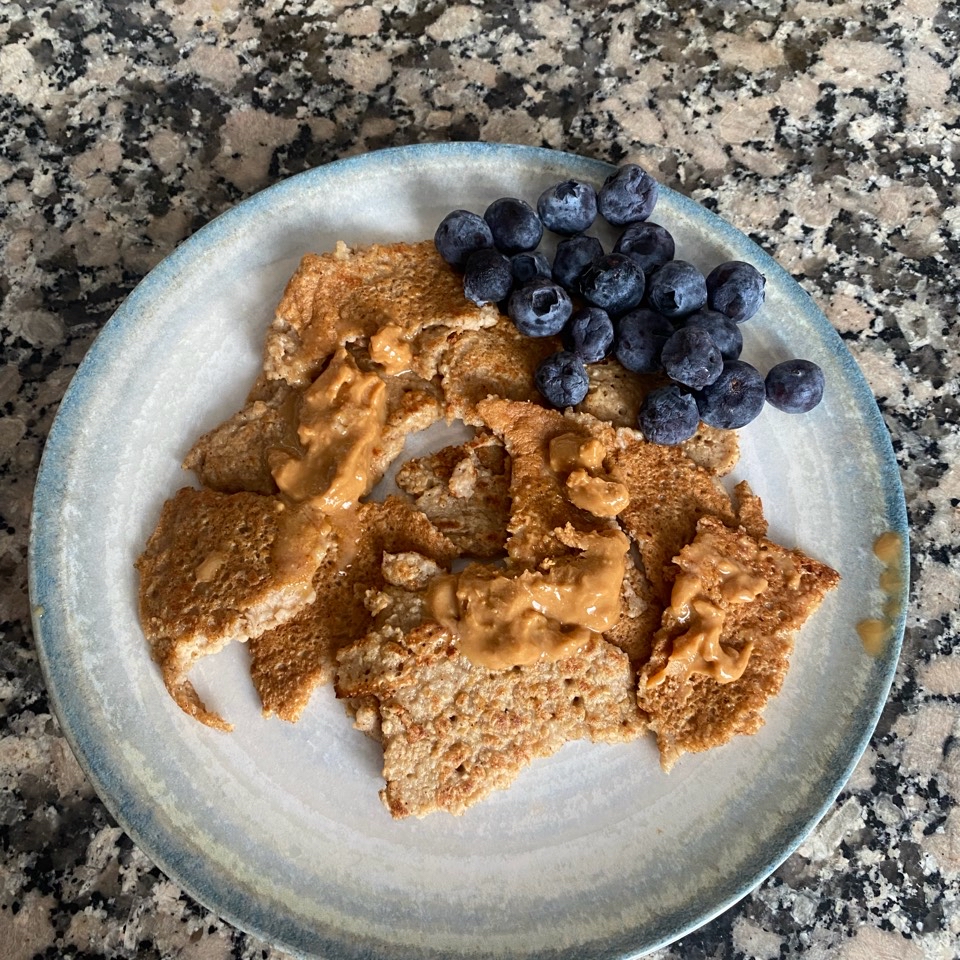 Ensalada de tortitas de avena🌾 Ensalada de tortitas de avena🌾