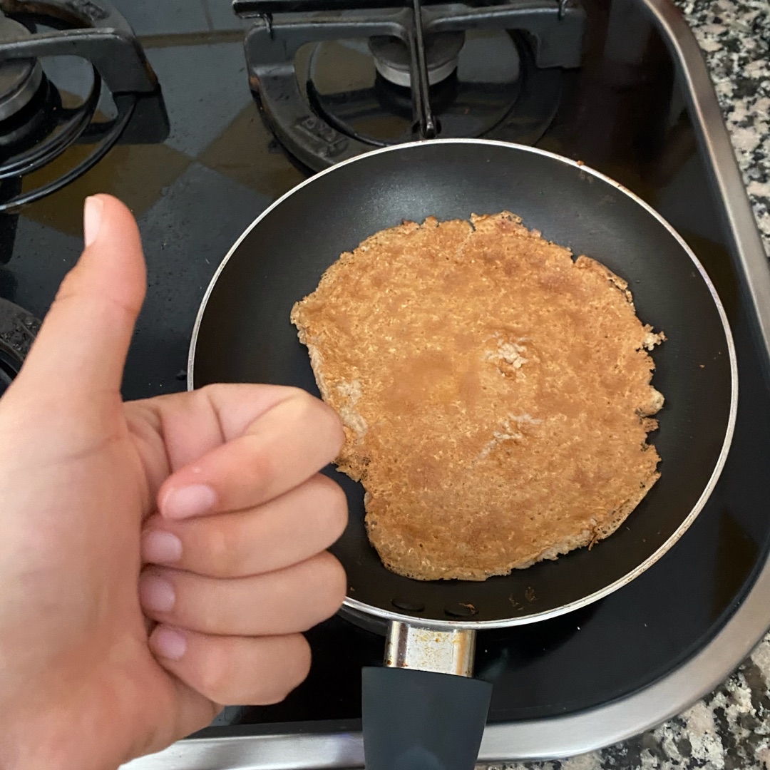 Ensalada de tortitas de avena🌾 Paso 3 Ensalada de tortitas de avena🌾 Paso 3