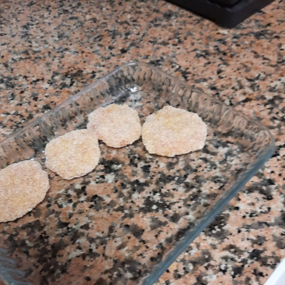 nuggets de pollo saludables Paso 3 nuggets de pollo saludables Paso 3