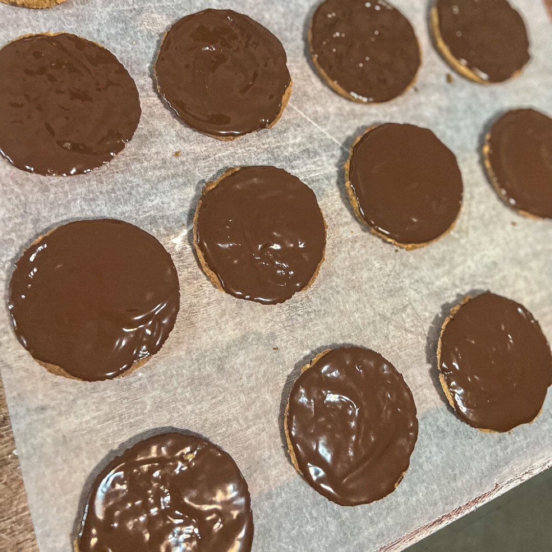 Galletas Digestive con naranja y chocolate Paso 6 Galletas Digestive con naranja y chocolate Paso 6