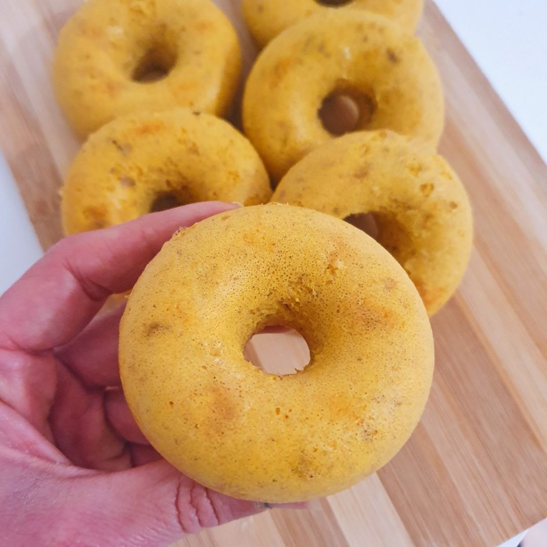 Donut de zanahoria. Donut de zanahoria.