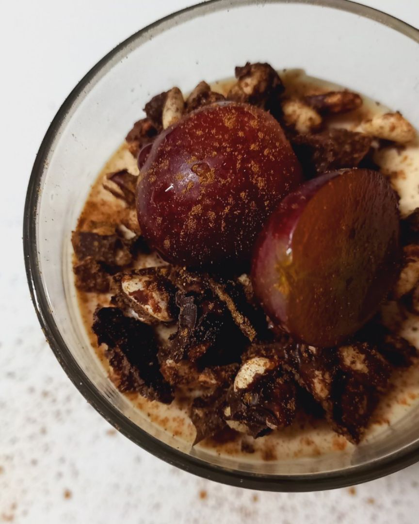 Vasito de canela, cacahuete y café 🤎🥜☕. Paso 2