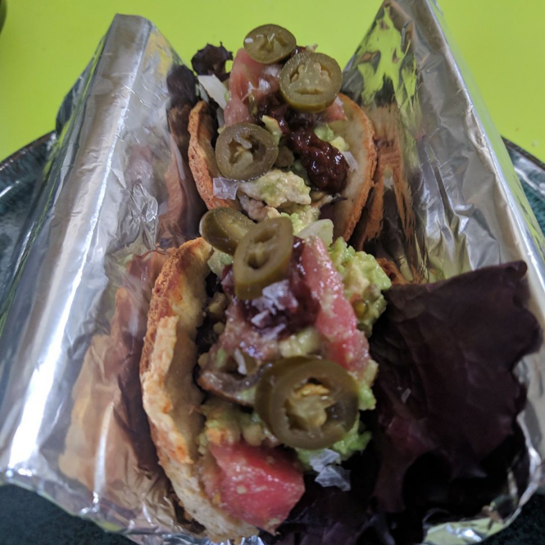 Taco pollo saludable Taco pollo saludable