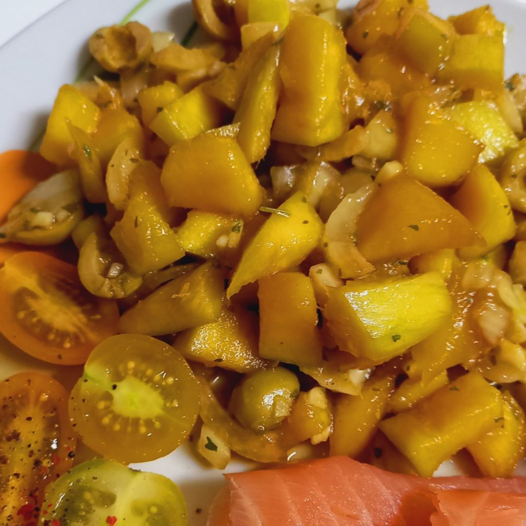 Ceviche de mango 🥭🧅🧄 Ceviche de mango 🥭🧅🧄