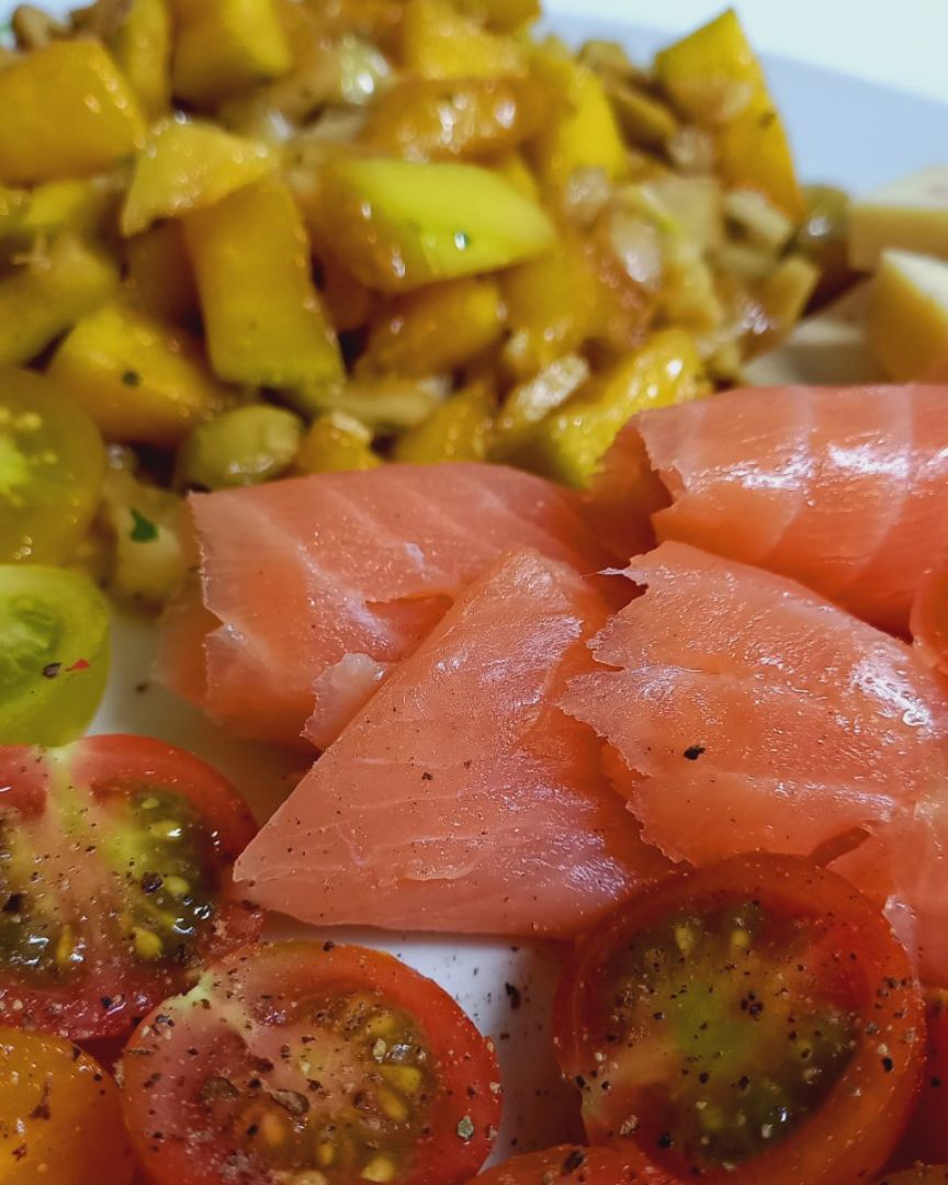 Ceviche de mango 🥭🧅🧄 Paso 4 Ceviche de mango 🥭🧅🧄 Paso 4