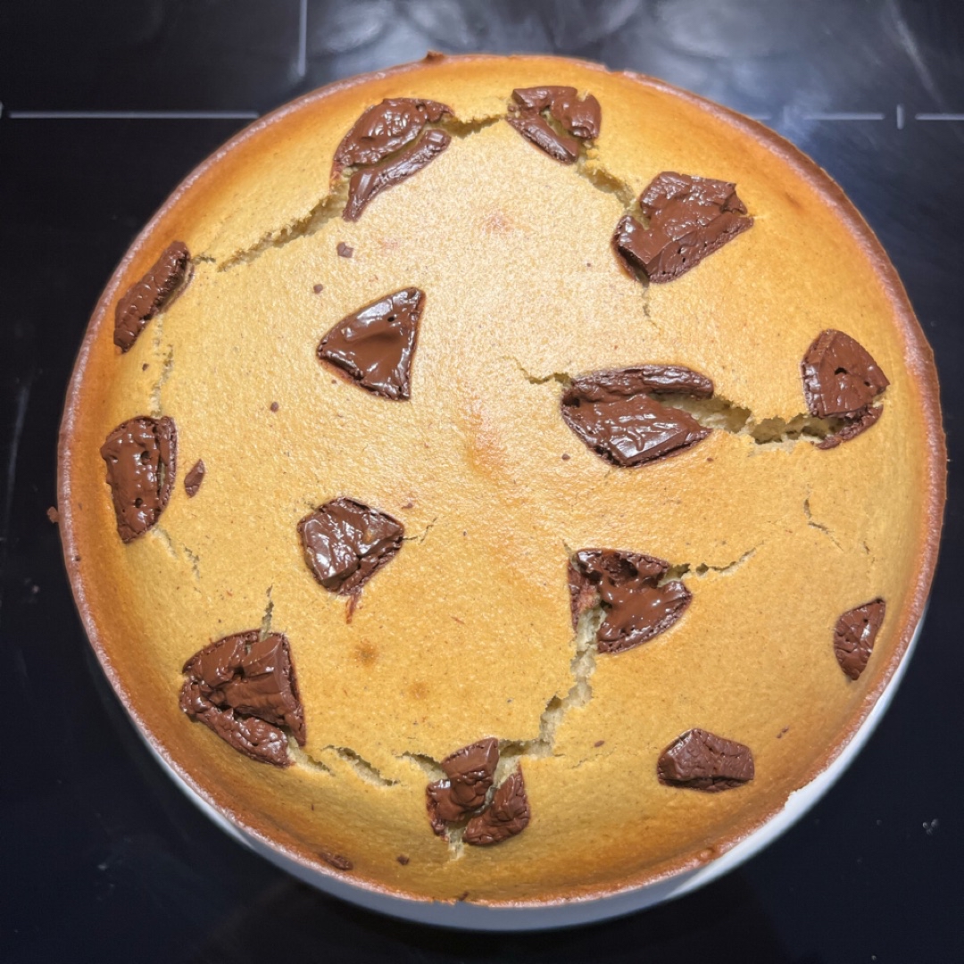 Bizcocho de plátano y almendras 