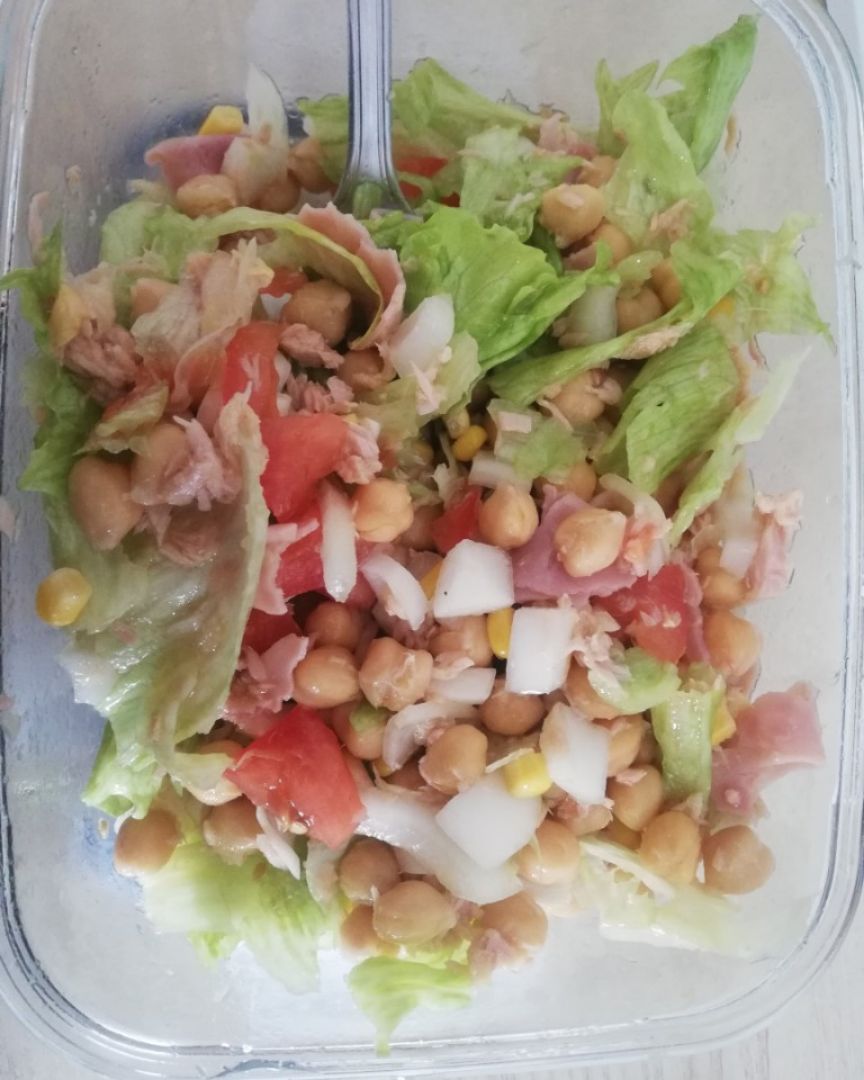 Ensalada de garbanzos Ensalada de garbanzos