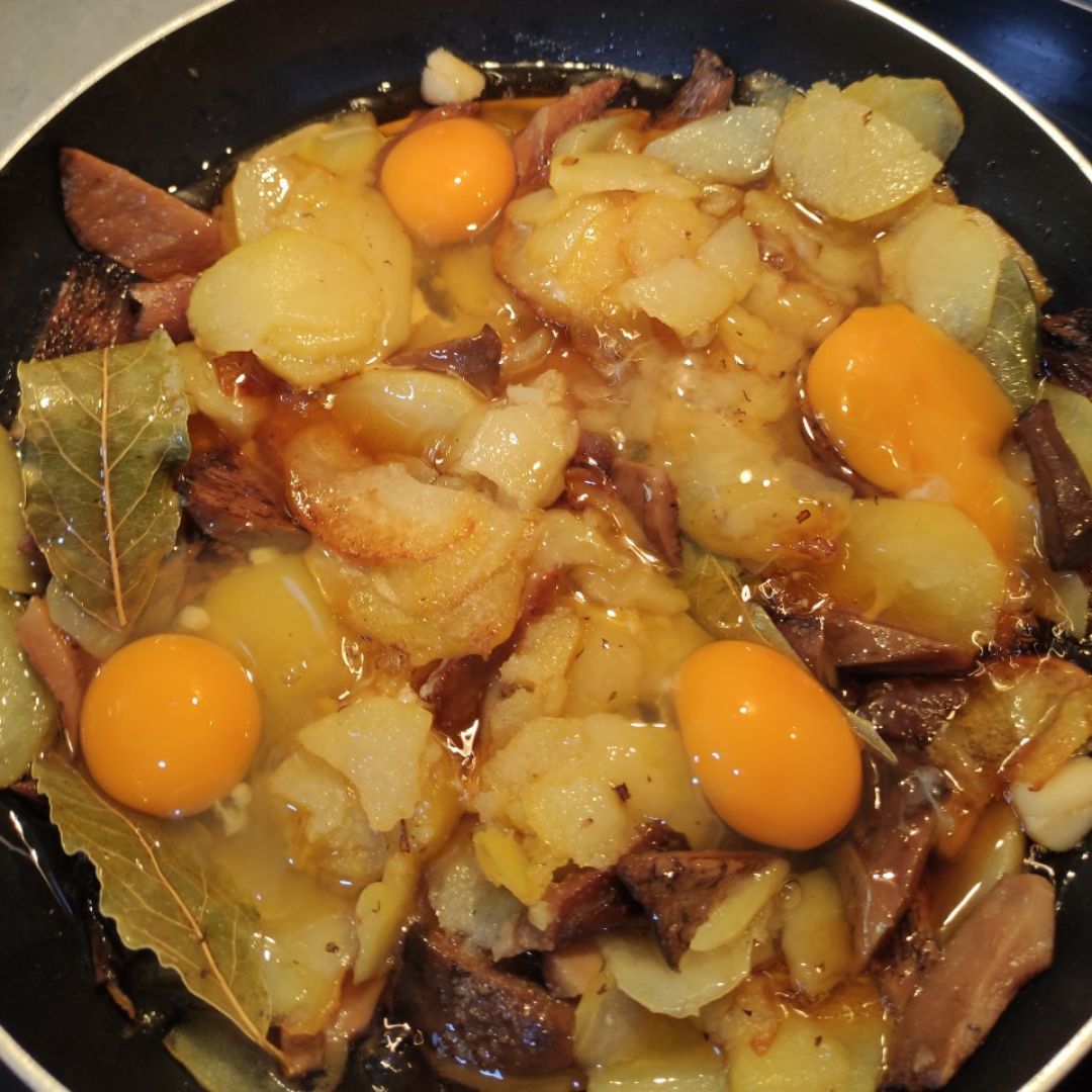 Níscalos con patatas a lo pobre 🌲