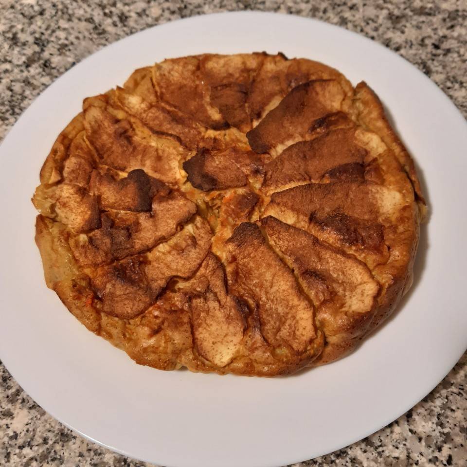 Bizcocho de zanahoria y manzana Bizcocho de zanahoria y manzana