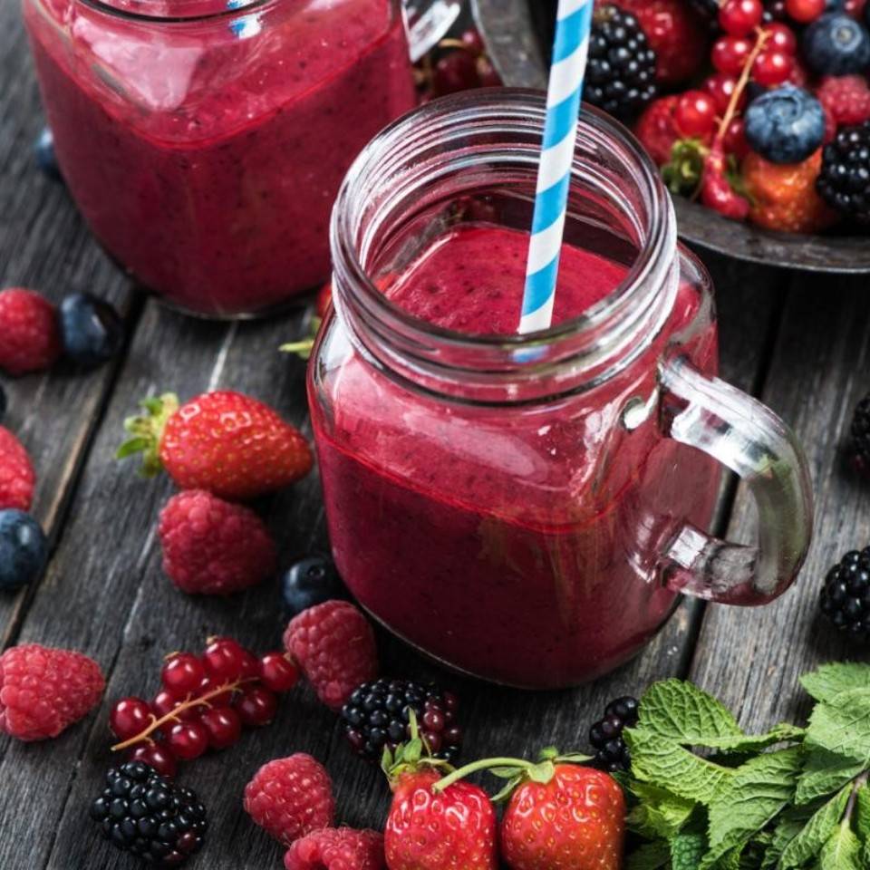 Batido de Frutos Rojos 🫐🍓