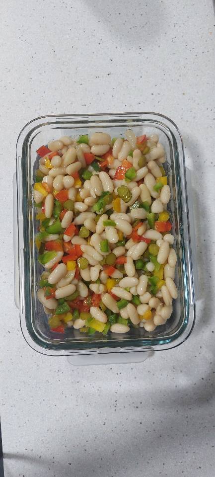 Ensalada de alubias blancas Ensalada de alubias blancas