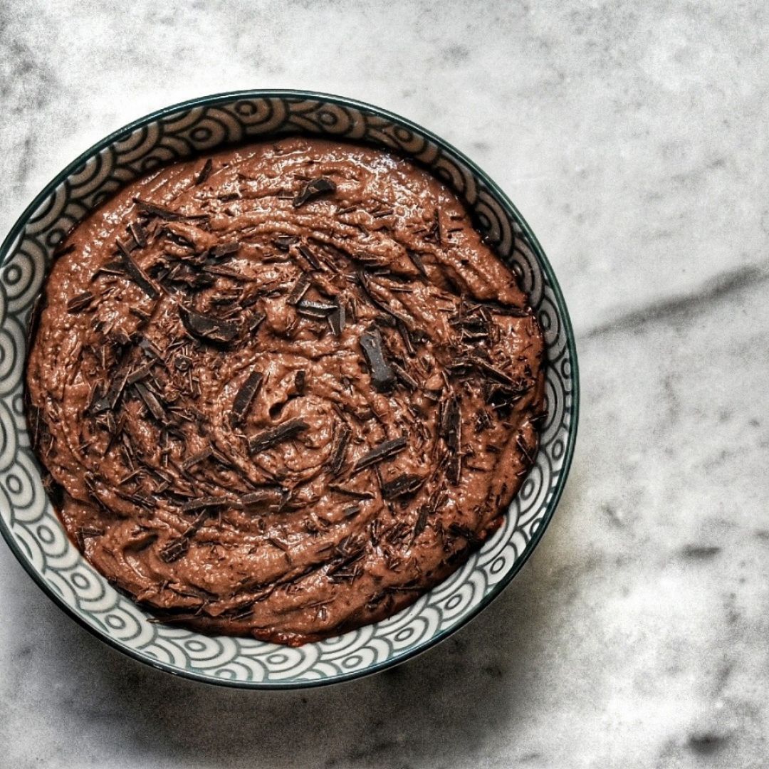 Hummus de chocolate Hummus de chocolate