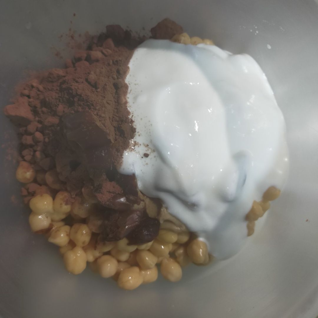 Hummus de chocolate Paso 0 Hummus de chocolate Paso 0