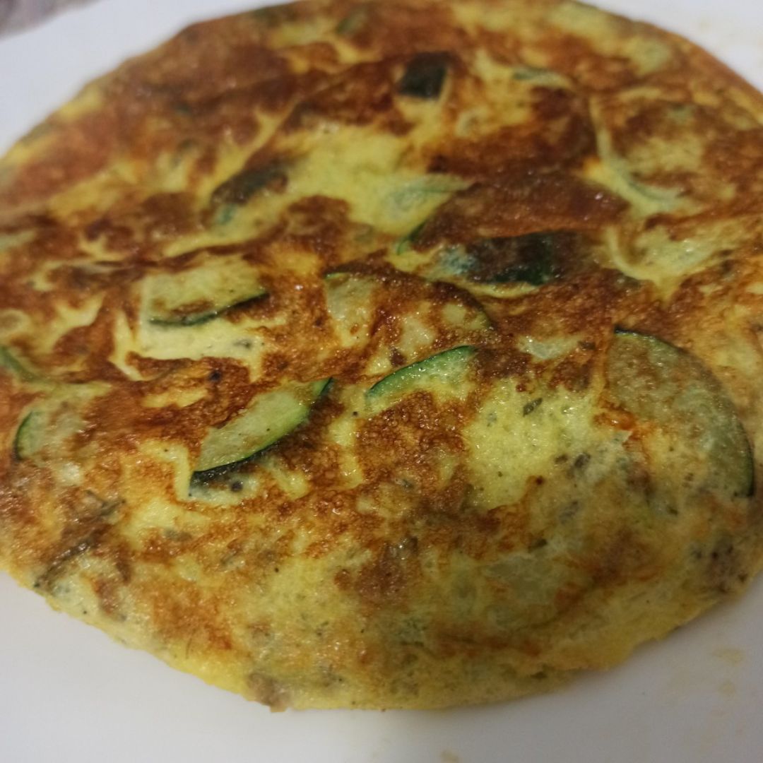 Tortilla de calabacín
