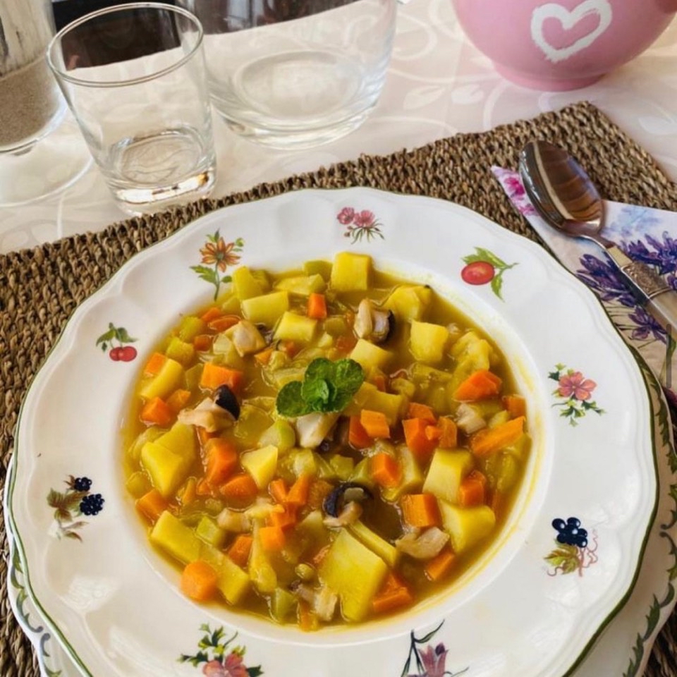 SOPA DE VERDURAS 😋 SOPA DE VERDURAS 😋