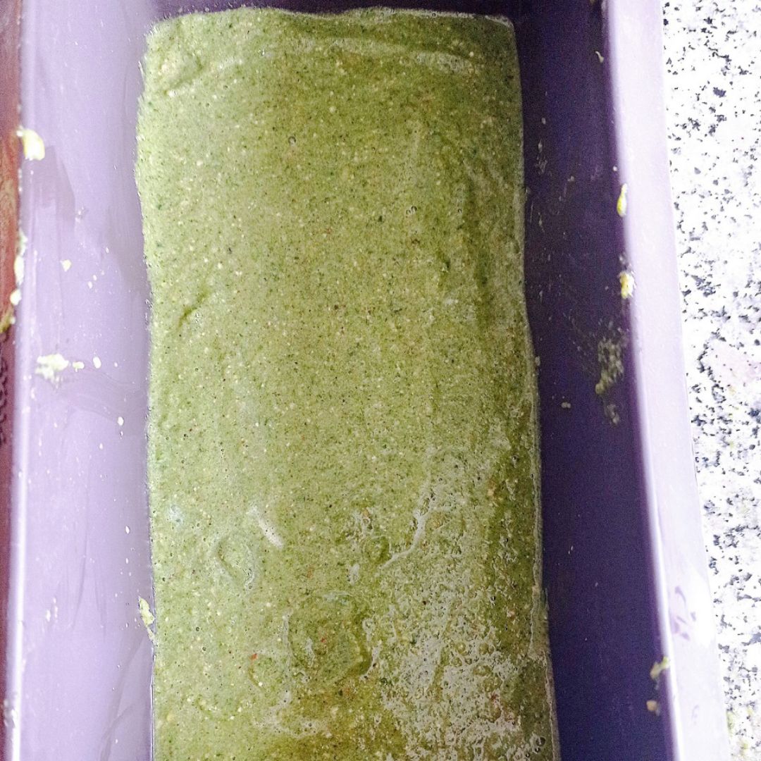 Pan de brócoli 🥦 y espinacas 🥬 Paso 3