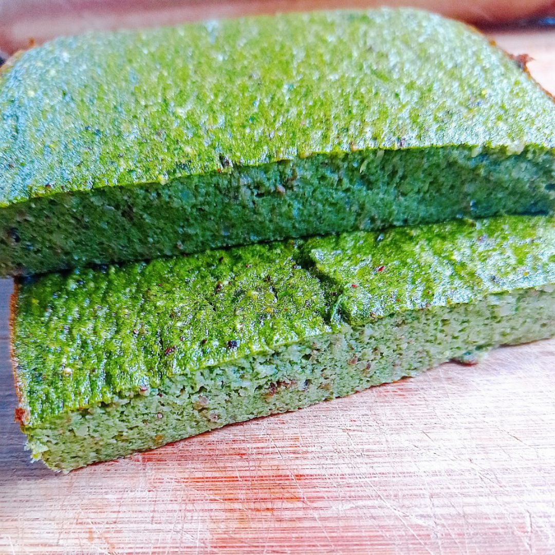 Pan de brócoli 🥦 y espinacas 🥬 Paso 5