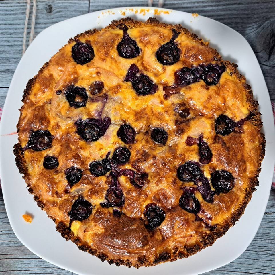 Quiché de pavo y queso