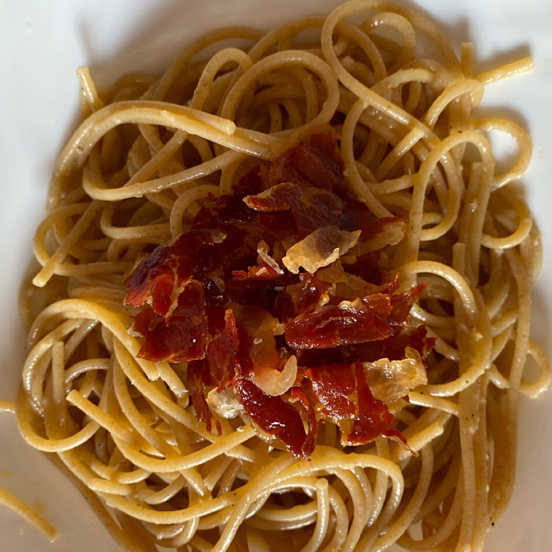 Pasta carbonara 