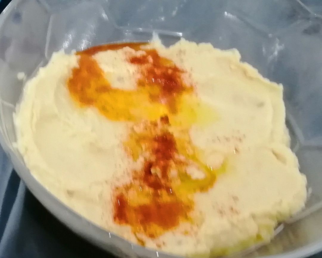 Hummus de garbanzos Hummus de garbanzos