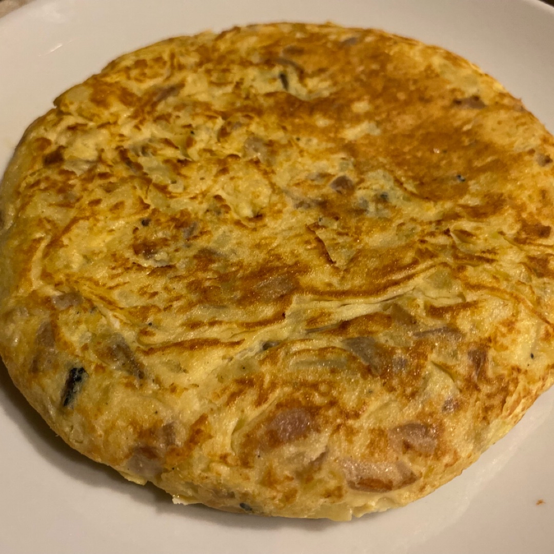 Tortilla de patatas y trufa 