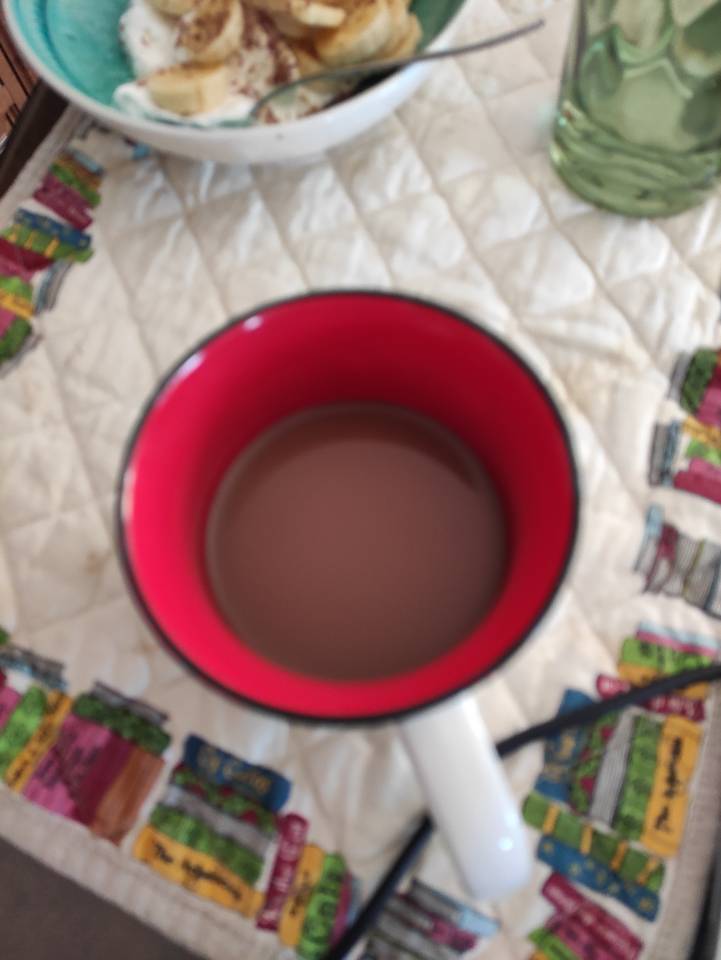 Café con leche de avena Café con leche de avena