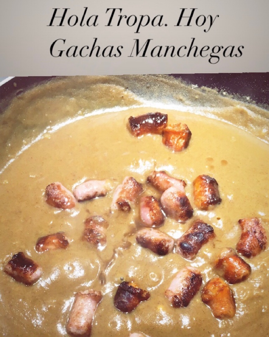 Gachas manchegas simples Gachas manchegas simples