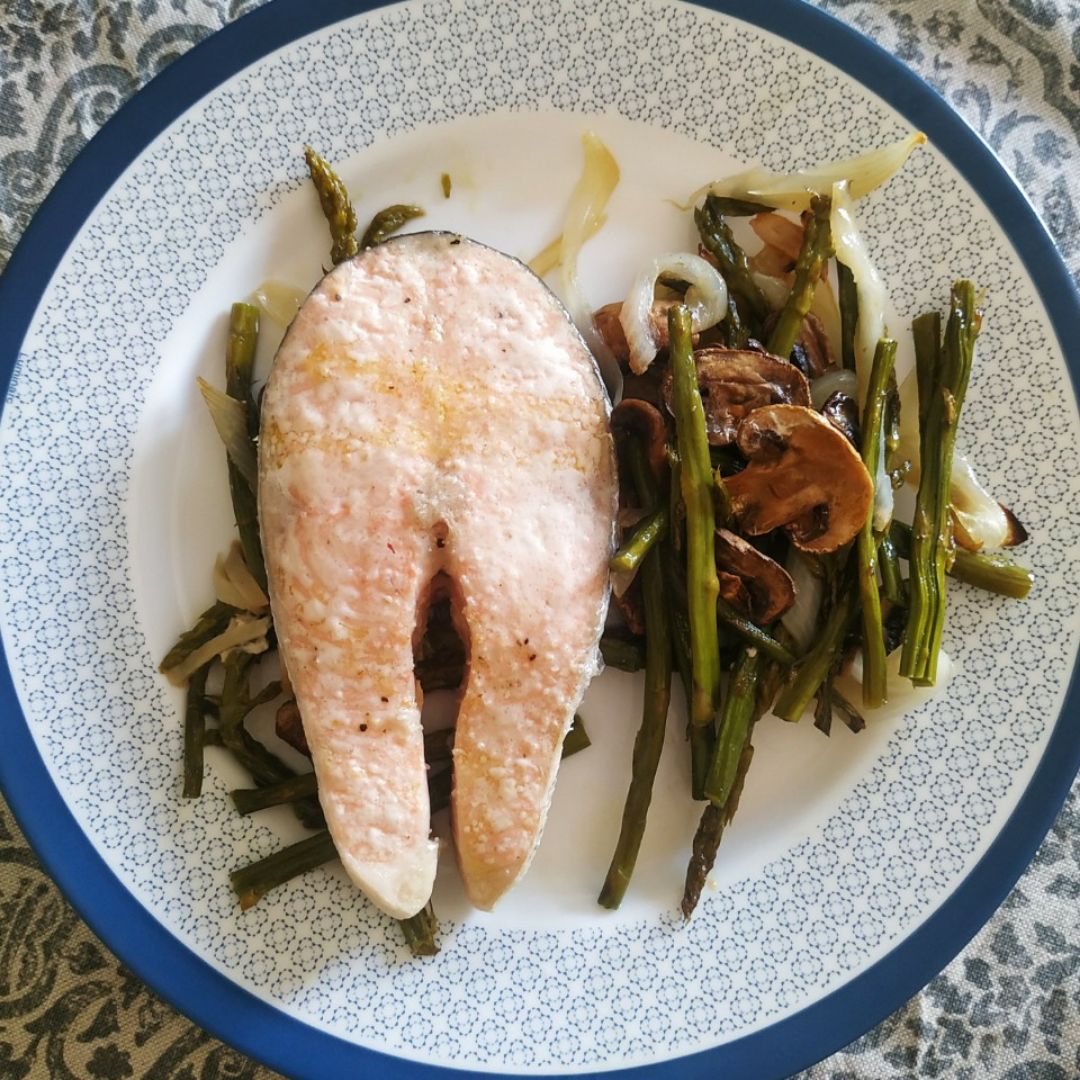 Salmón al horno Salmón al horno